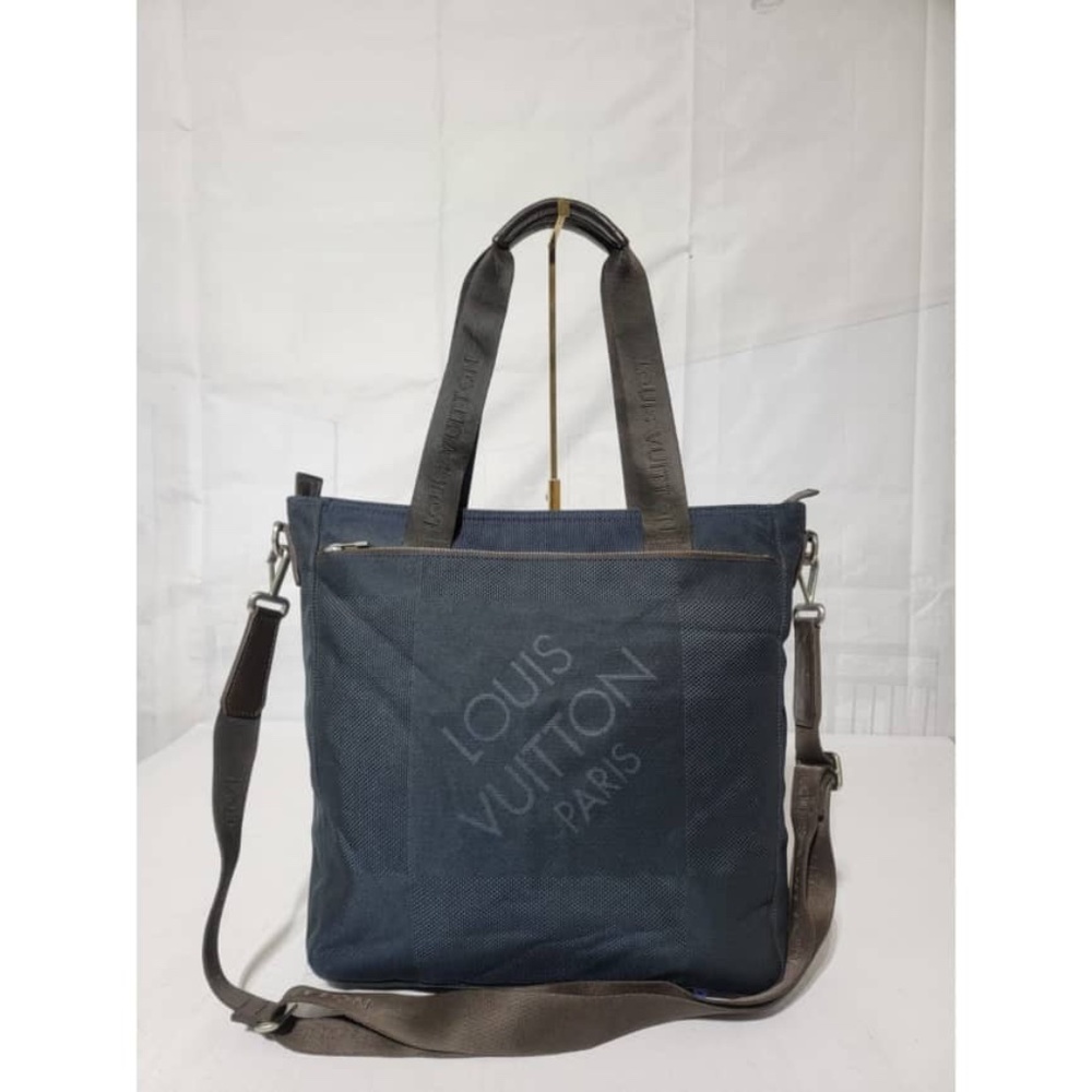 Authentic LOUIS VUITTON Damier Geant John Gruer 2WAY/Crossbody Shoulder … - Picture 5 of 13
